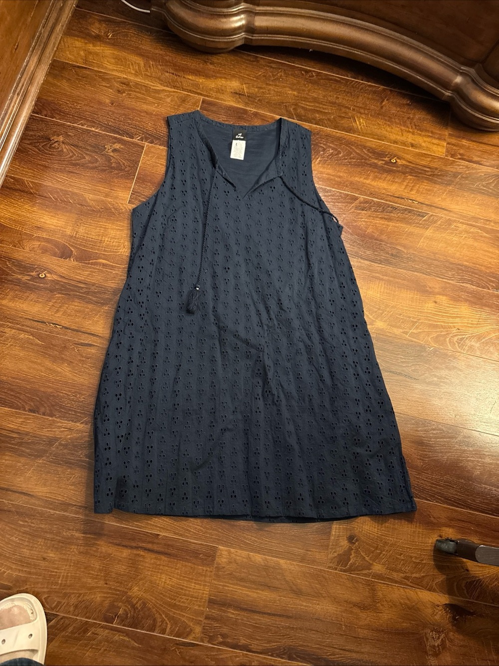 Echo New York Women Blue Casual Dress L